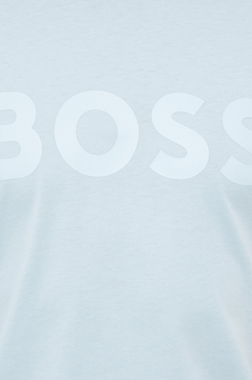 Boss Тениска в бежово - Pepit.bg