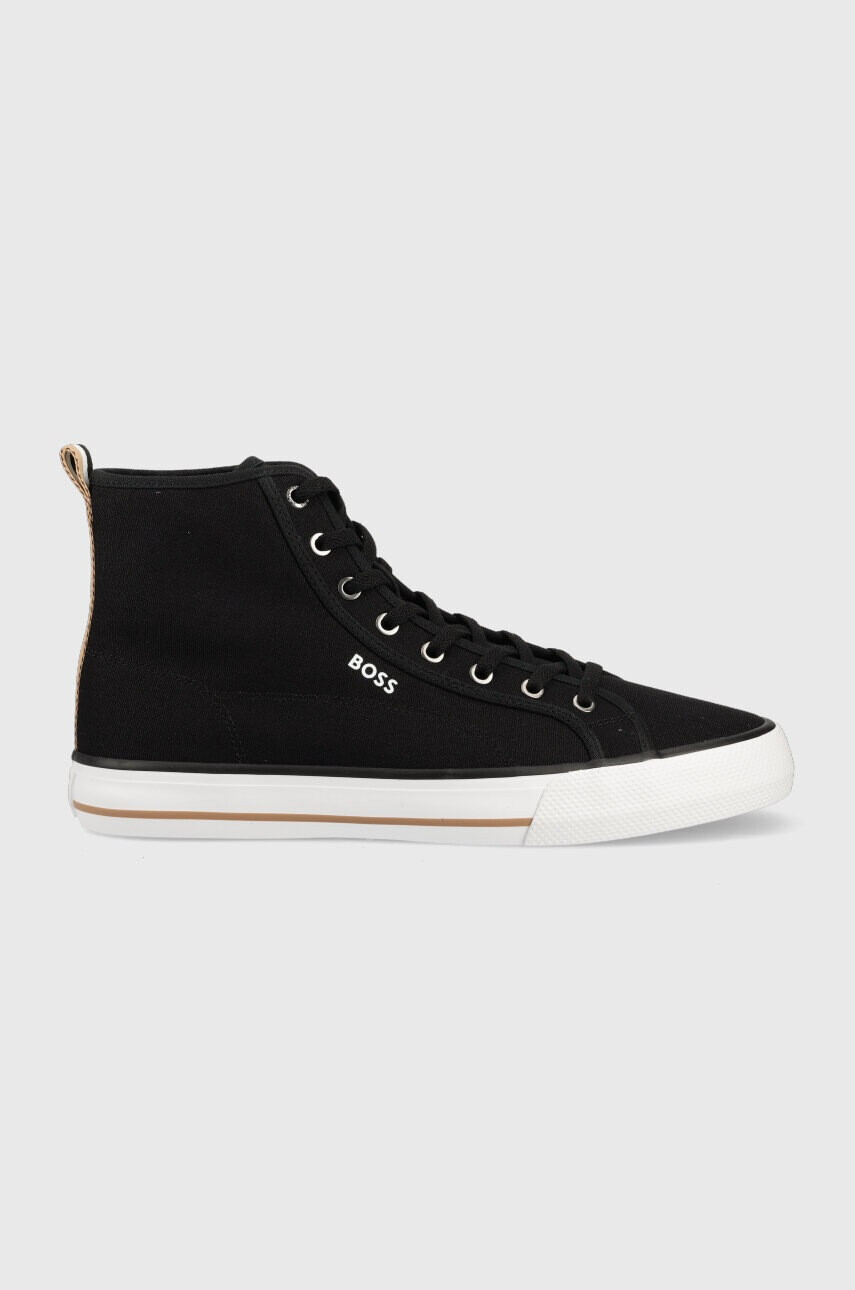 Boss Високи кецове Aiden в черно 50493244 - Pepit.bg