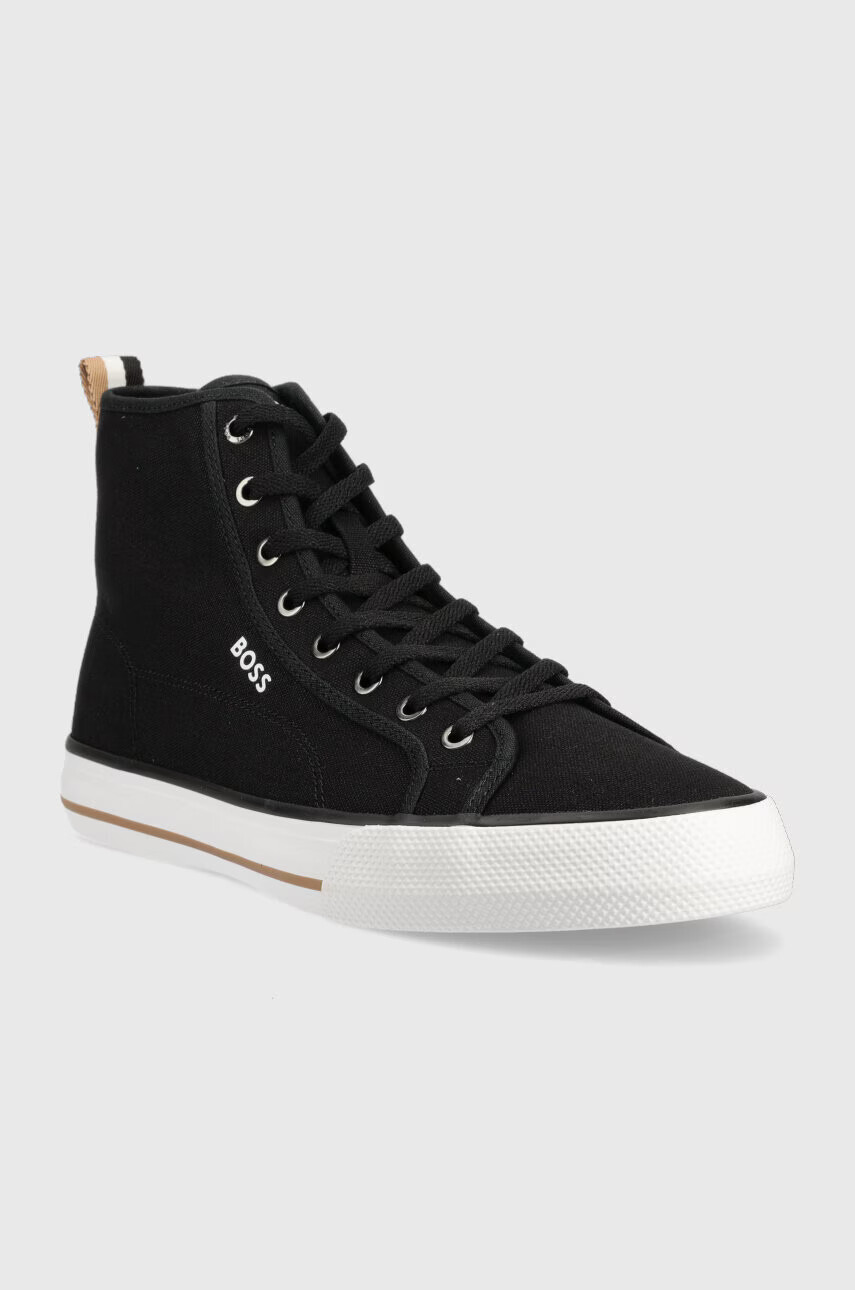 Boss Високи кецове Aiden в черно 50493244 - Pepit.bg
