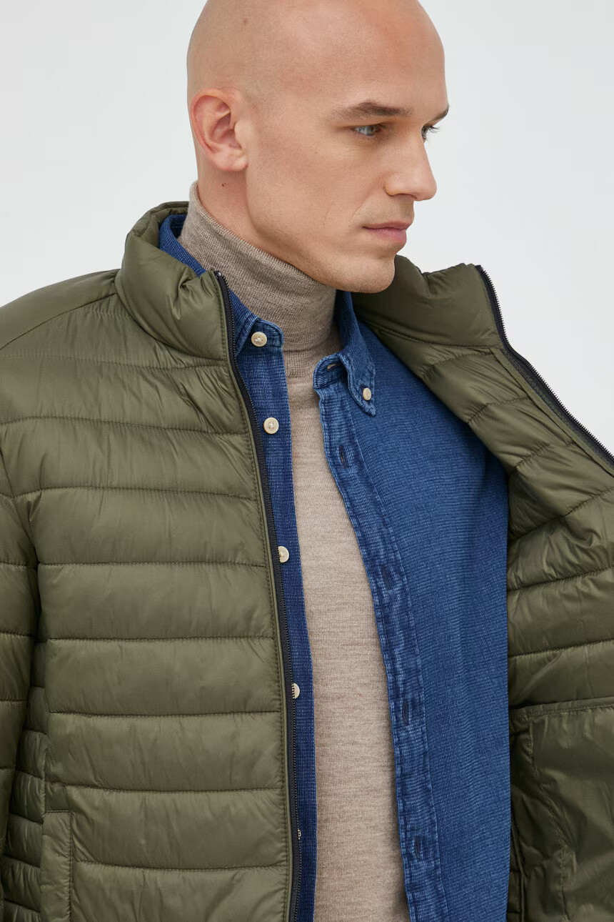 Boss Яке в зелено с преходна изолация - Pepit.bg
