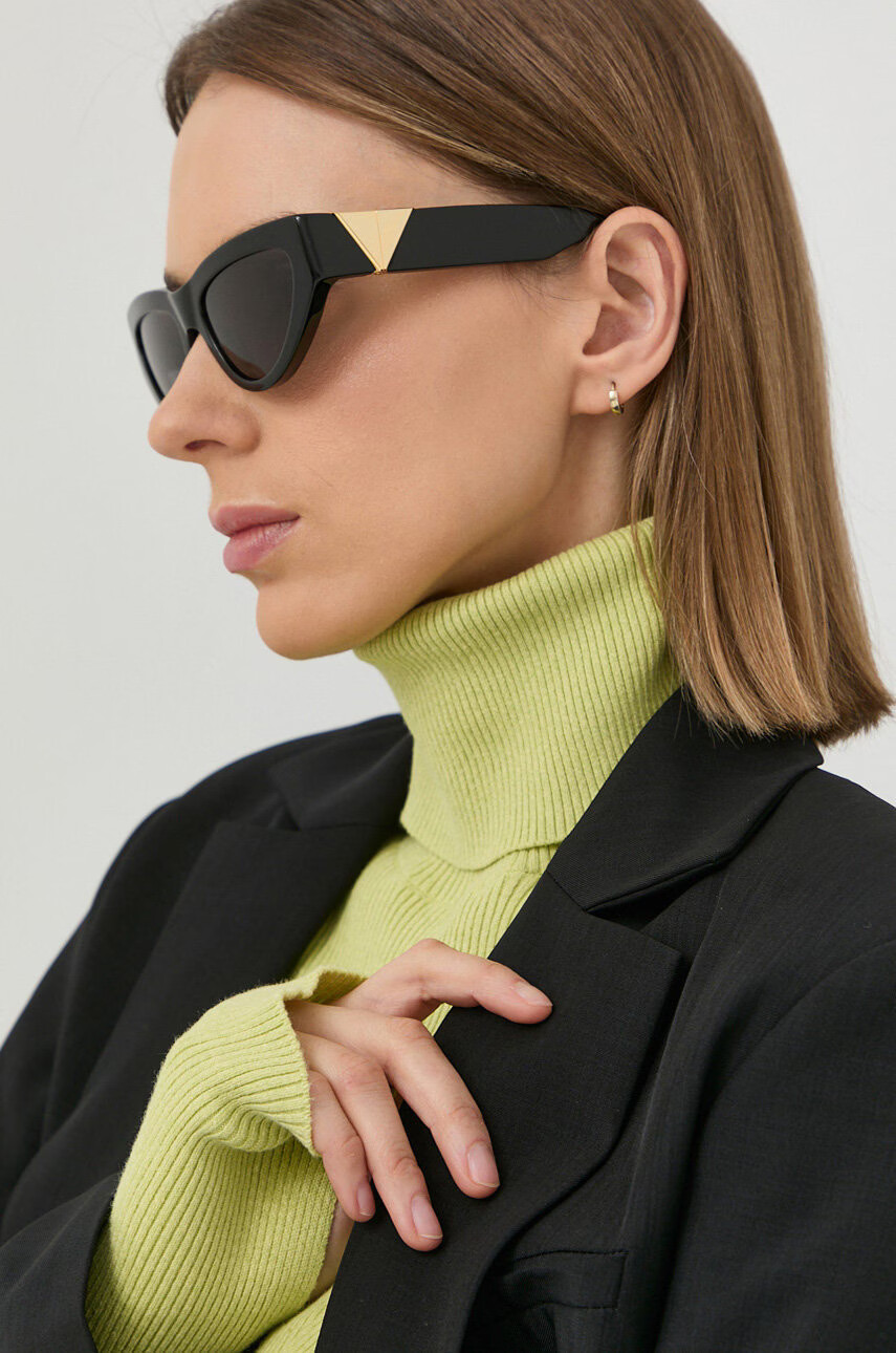 Bottega Veneta Слънчеви Очила в черно - Pepit.bg