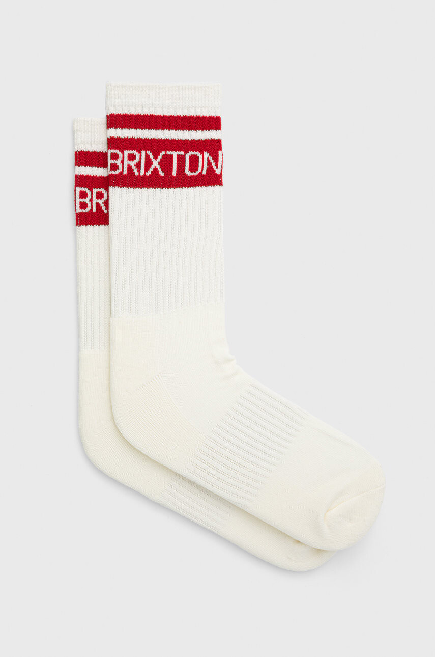 Brixton Чорапи мъжки в бяло - Pepit.bg