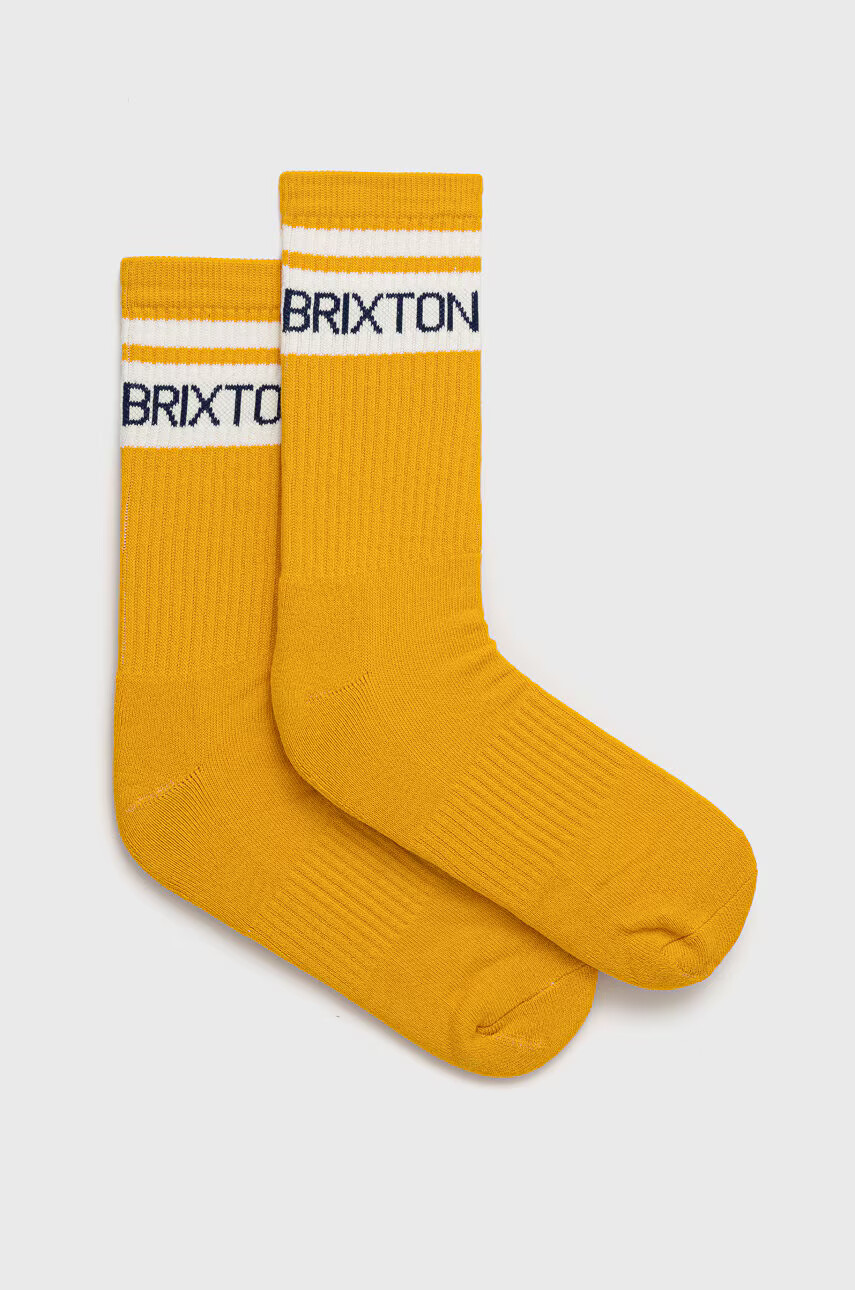 Brixton Чорапи мъжки в жълто - Pepit.bg
