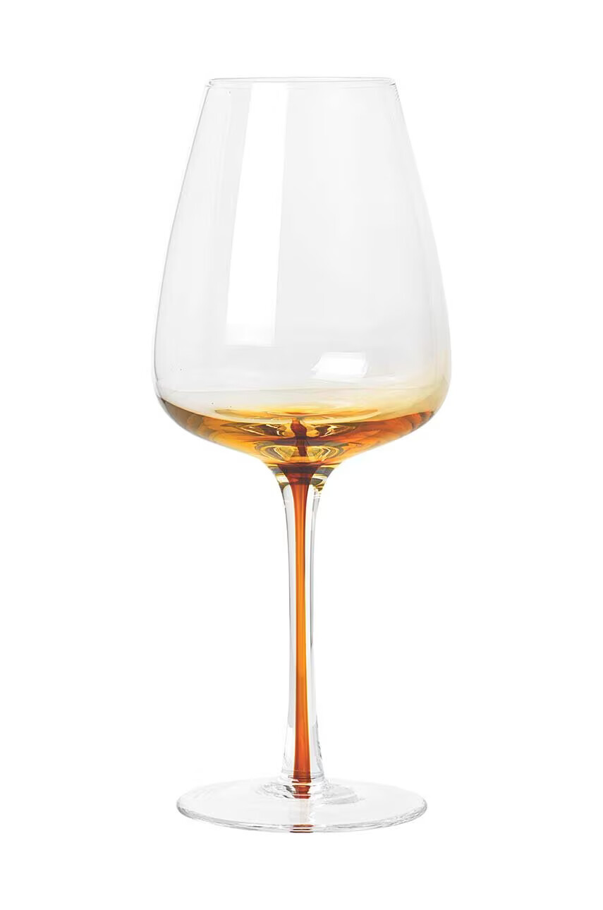 Broste Copenhagen Чаша за вино Amber - Pepit.bg
