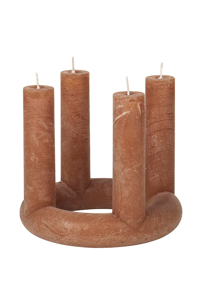 Broste Copenhagen Свещ без аромат Lucille - Pepit.bg