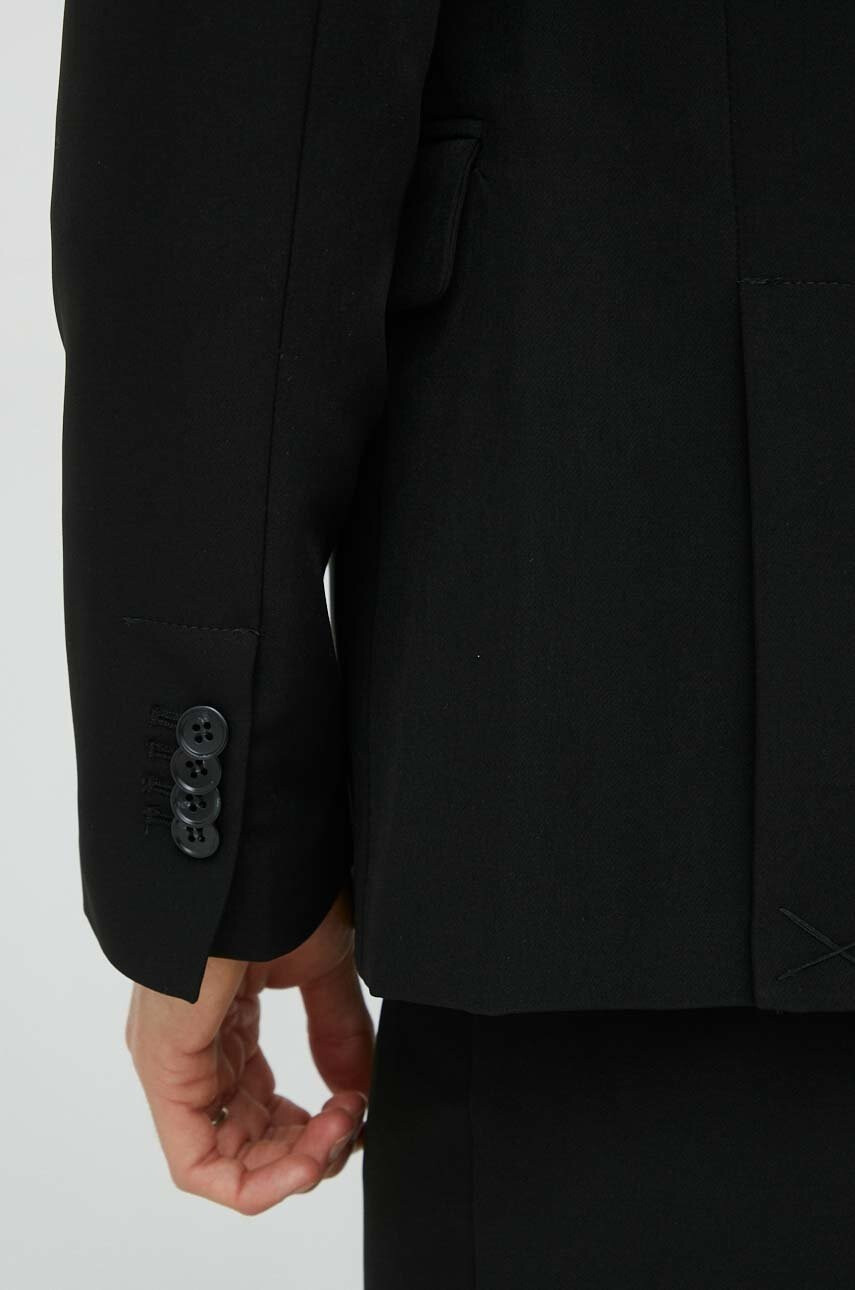 Bruuns Bazaar Сако Karlsus Double Blazer в черно - Pepit.bg