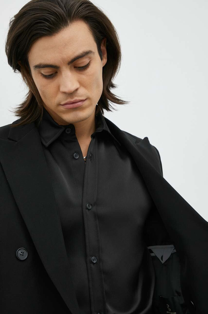 Bruuns Bazaar Сако Karlsus Double Blazer в черно - Pepit.bg