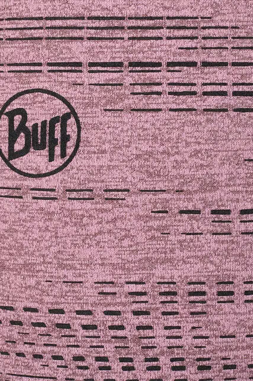 Buff Кръгъл шал дамски в розово с десен - Pepit.bg
