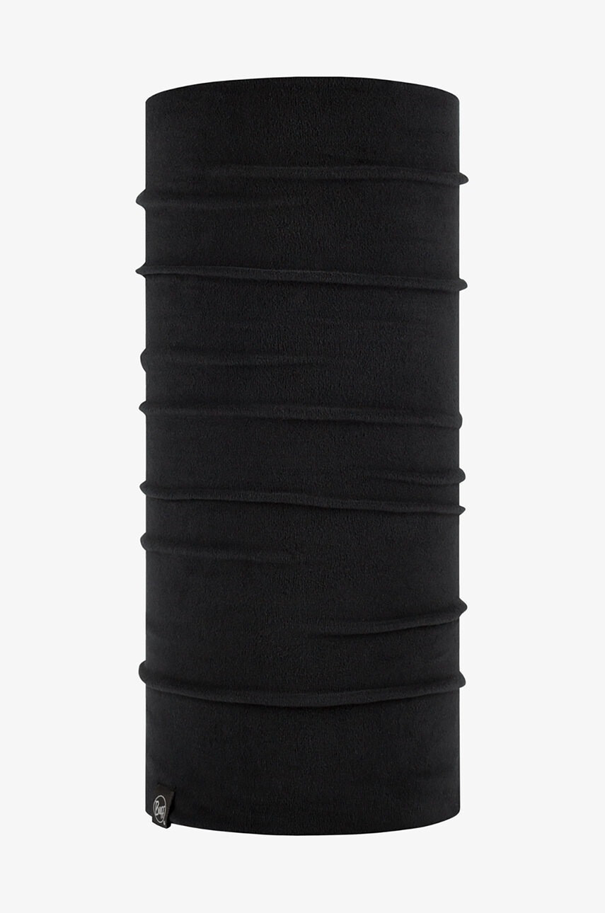 Buff Кръгъл шал Reversible в черно с десен - Pepit.bg