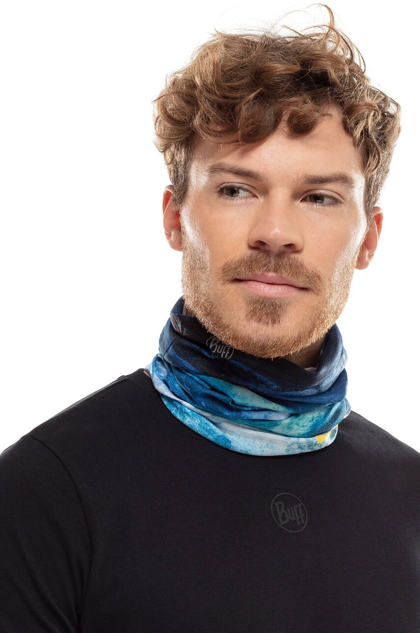 Buff Кръгъл шал Zankor Blue с десен - Pepit.bg