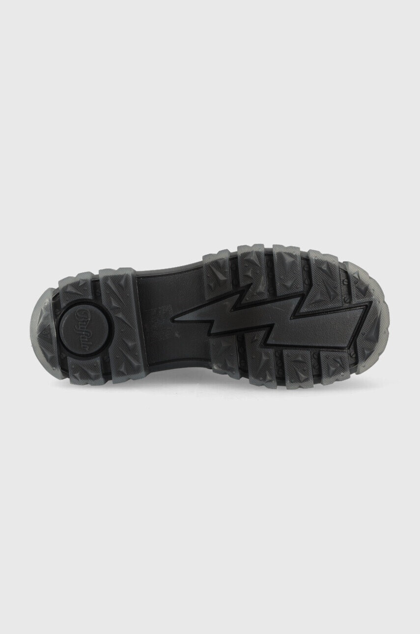 Buffalo Боти челси Aspha Chelsea Mid в черно с платформа - Pepit.bg