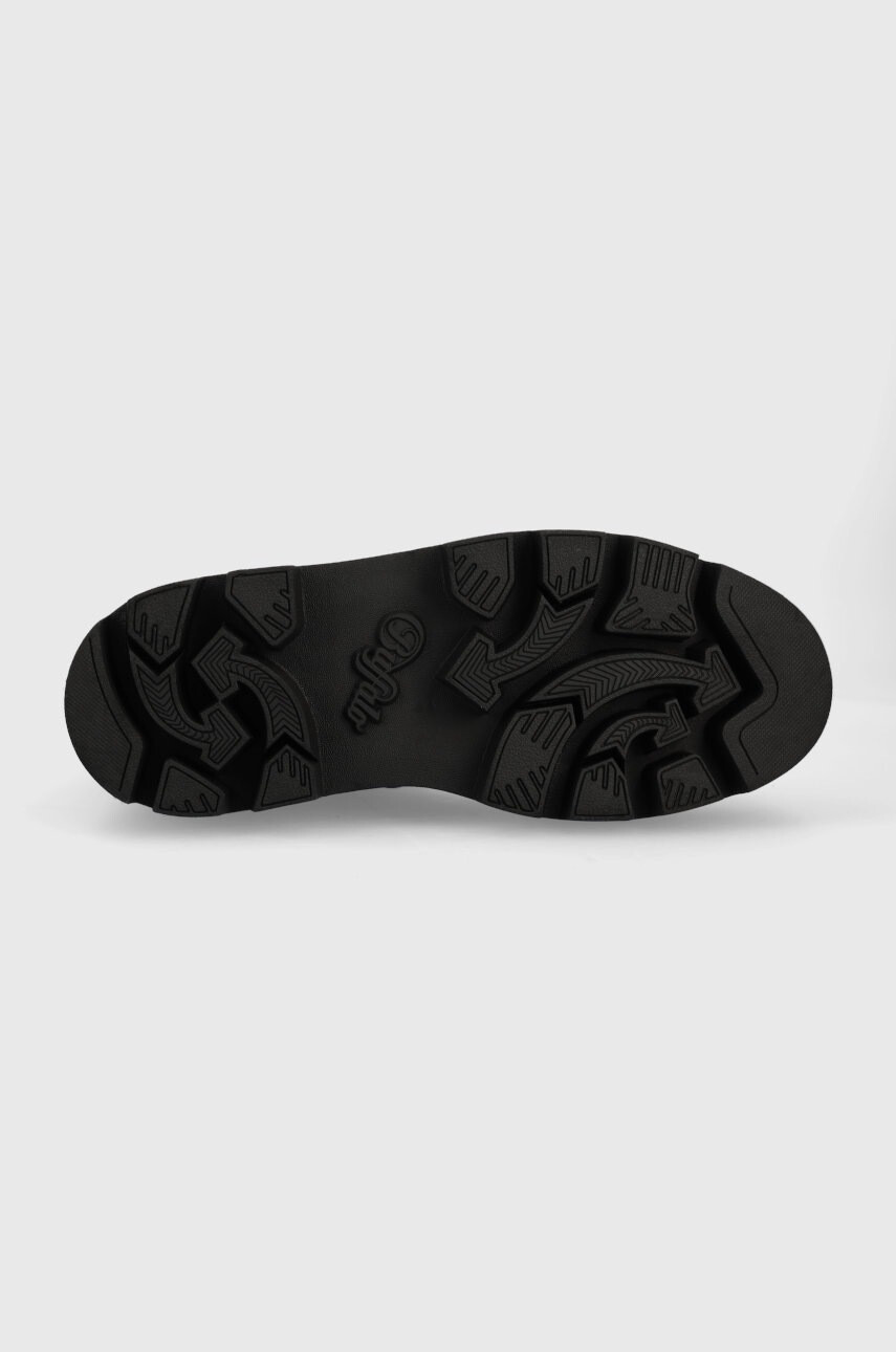 Buffalo Боти челси raven chelsea в черно с платформа - Pepit.bg