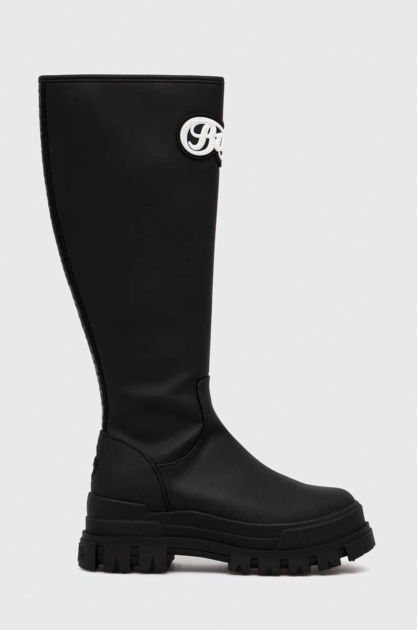 Buffalo Ботуши Aspha Rain Hi в черно 1214006.BLK - Pepit.bg