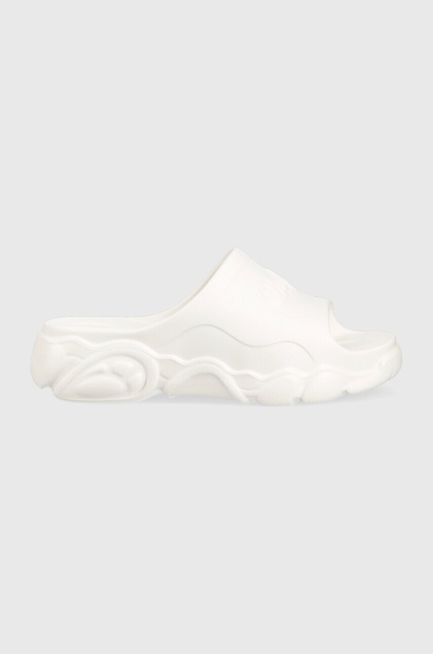 Buffalo Чехли Cld Slide в бяло с платформа 1622261 - Pepit.bg