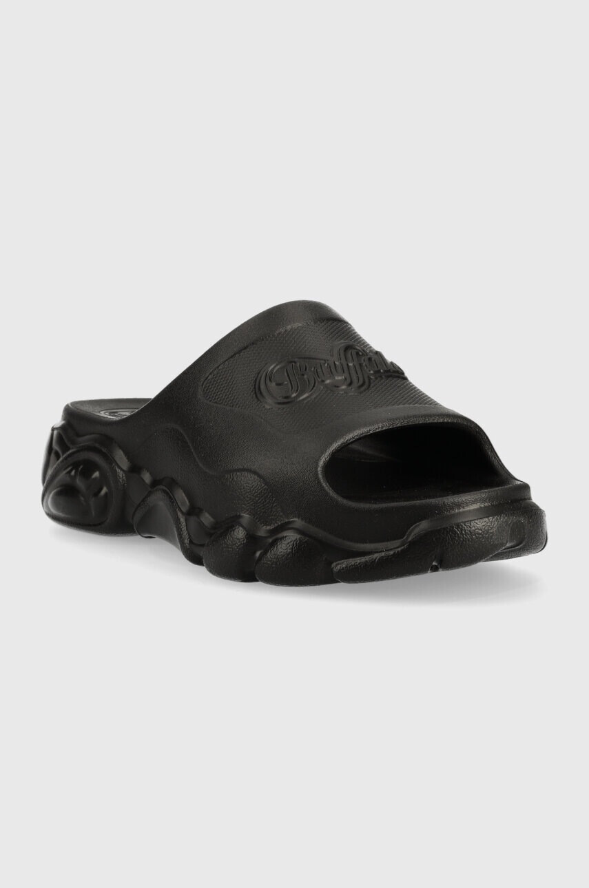 Buffalo Чехли Cld Slide в черно с платформа 1622260 - Pepit.bg