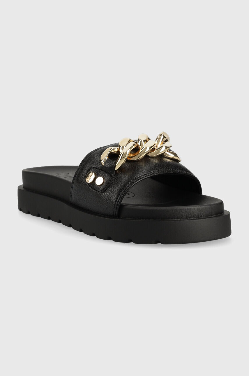 Buffalo Чехли Eve Chain в черно с платформа 1601254 - Pepit.bg