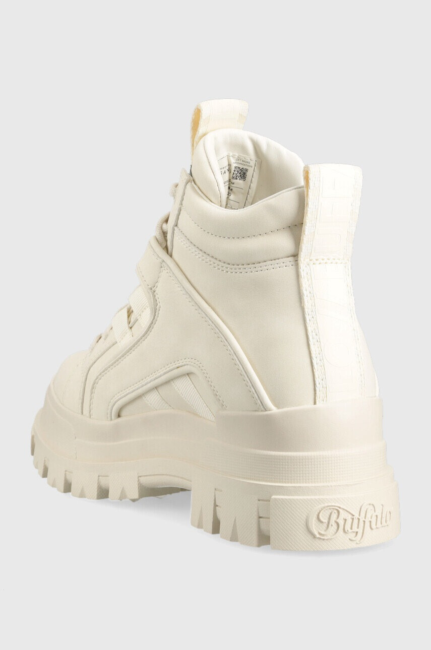 Buffalo Обувки Aspha NC Mid Laceup в бежово с платформа - Pepit.bg