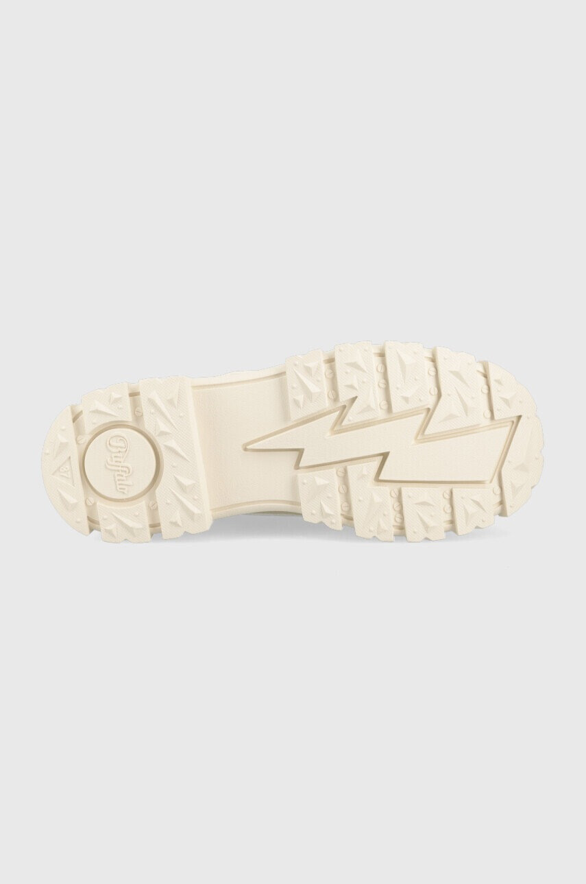 Buffalo Обувки Aspha NC Mid Laceup в бежово с платформа - Pepit.bg