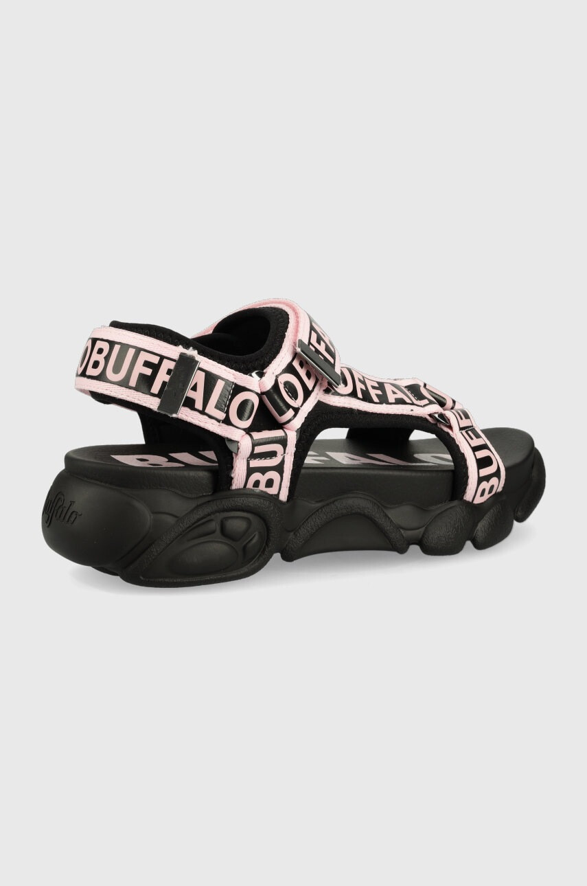 Buffalo Сандали в бяло с платформа - Pepit.bg