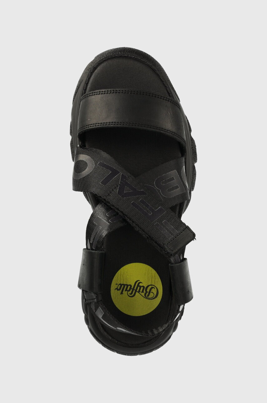 Buffalo Сандали Classic Snd в черно с платформа 1533300 - Pepit.bg