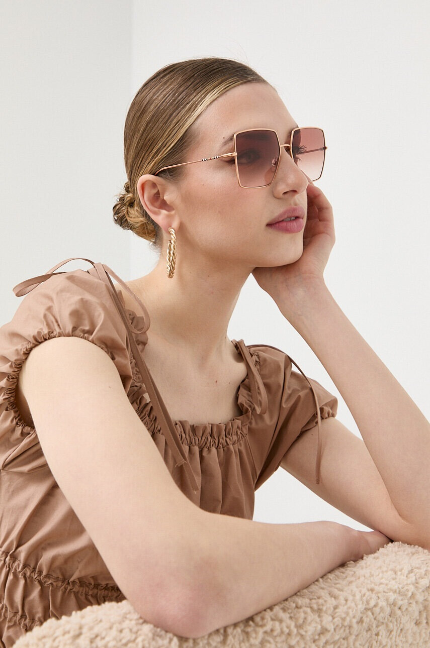 Burberry Слънчеви очила дамски в розово - Pepit.bg