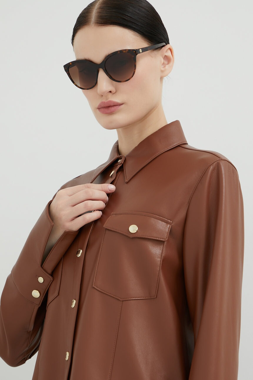 Burberry Слънчеви очила в кафяво - Pepit.bg