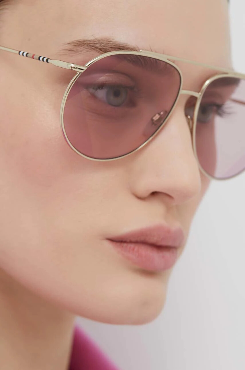 Burberry Слънчеви очила в розово - Pepit.bg