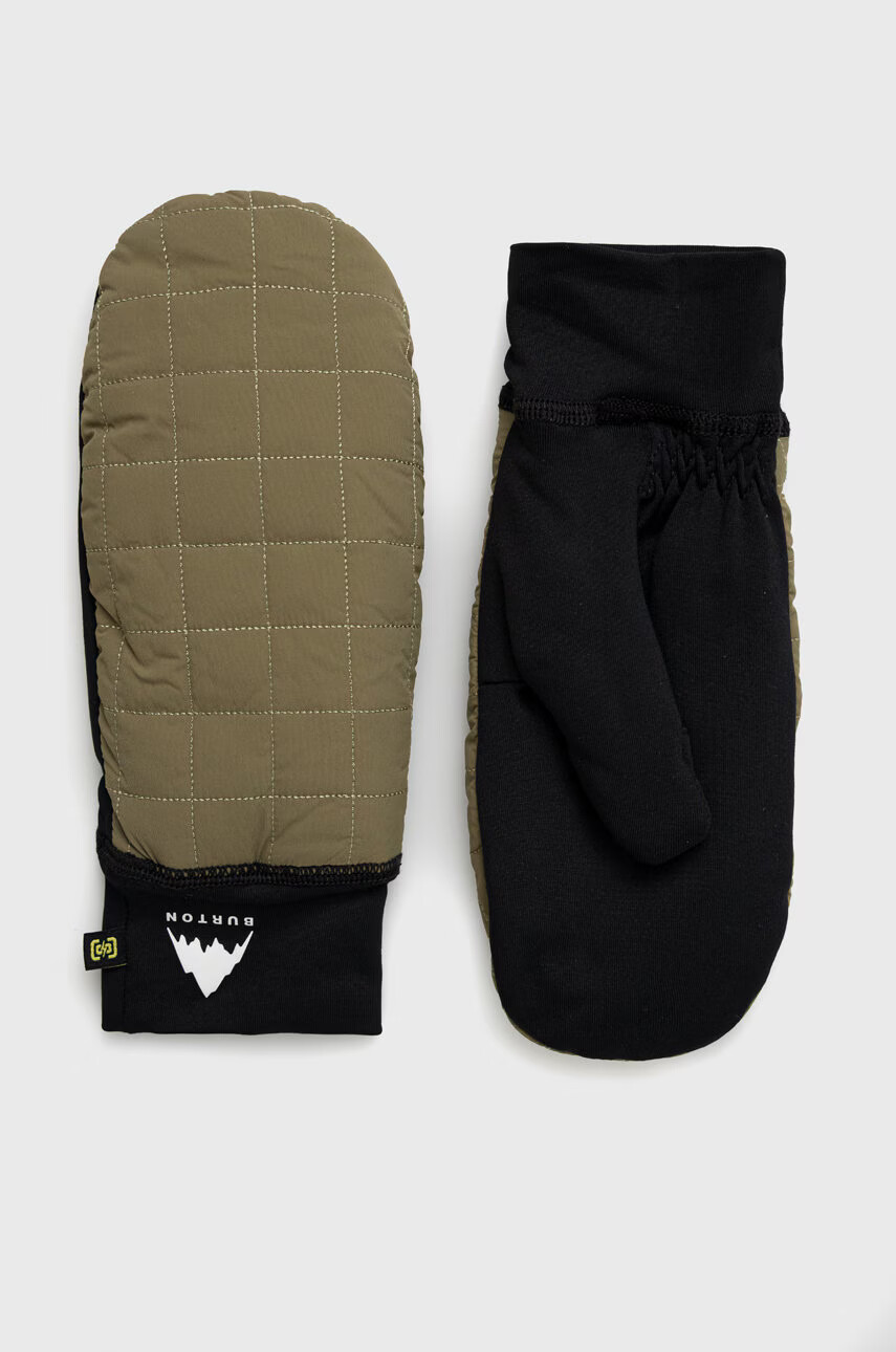 Burton Ръкавици Heavyweight Quilted в зелено - Pepit.bg