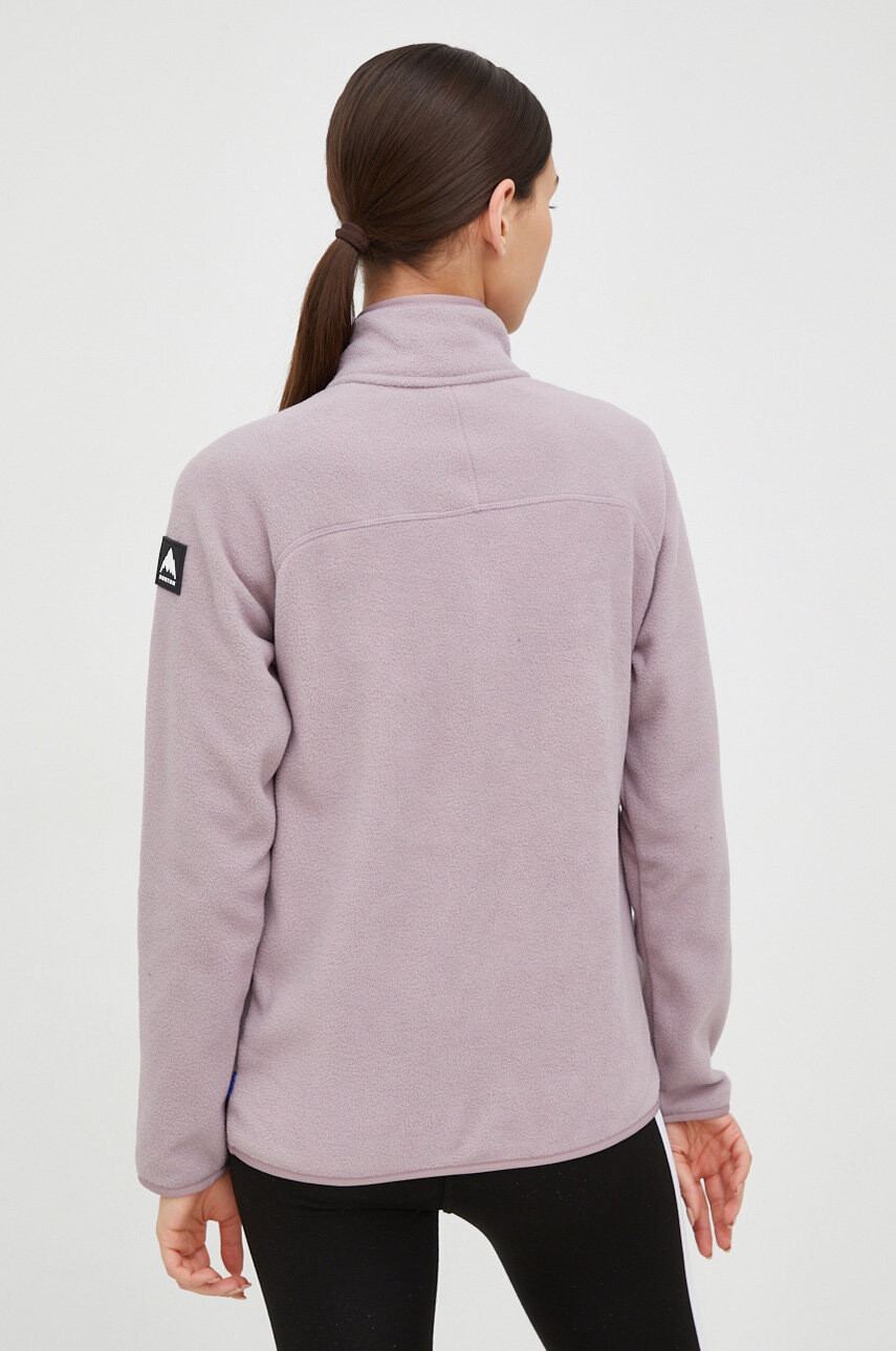 Burton Спортен суичър Hearth Fleece в розово с десен - Pepit.bg