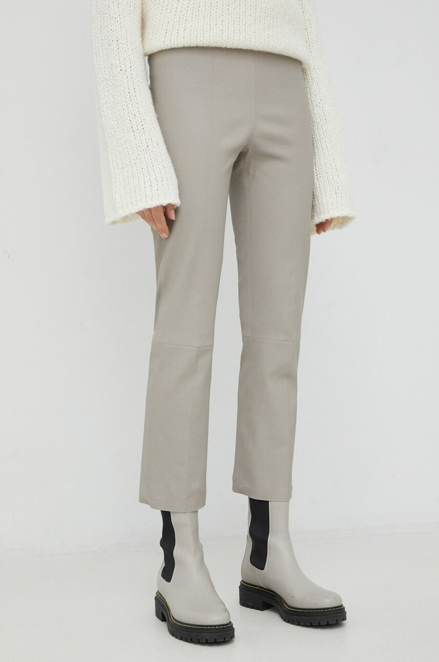 By Malene Birger Кожен панталон Florentina - Pepit.bg
