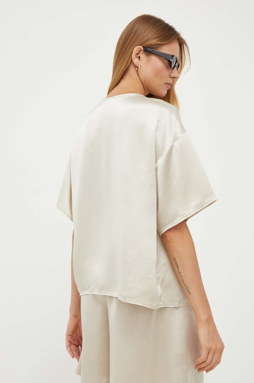 By Malene Birger Тениска в бежово - Pepit.bg