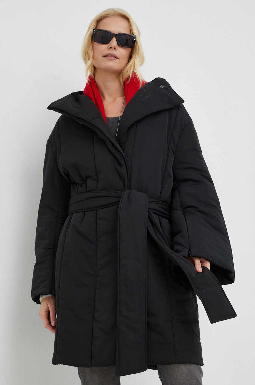 By Malene Birger Яке в черно с преходна изолация - Pepit.bg