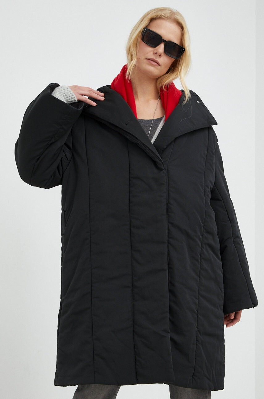 By Malene Birger Яке в черно с преходна изолация - Pepit.bg