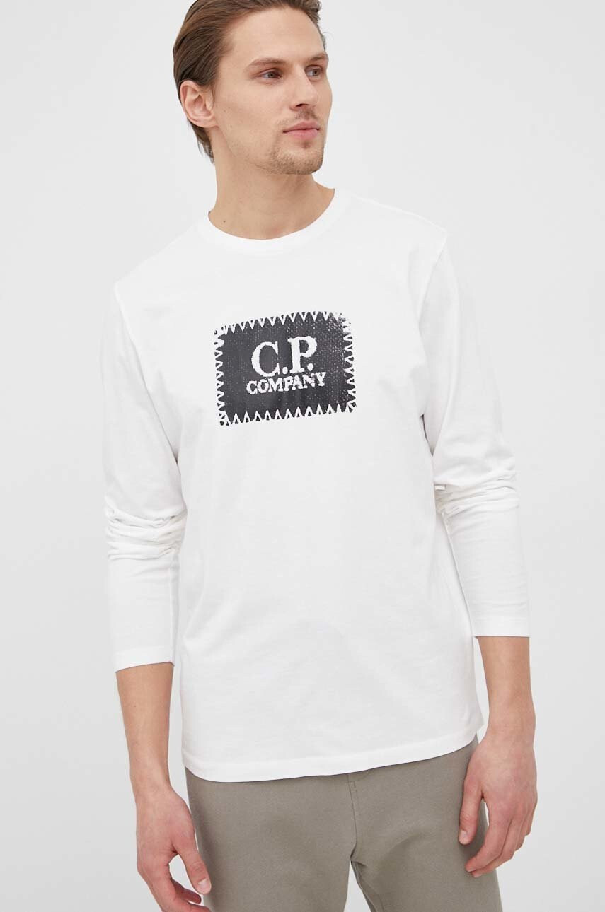 C.P. Company Памучна блуза с дълги ръкави - Pepit.bg