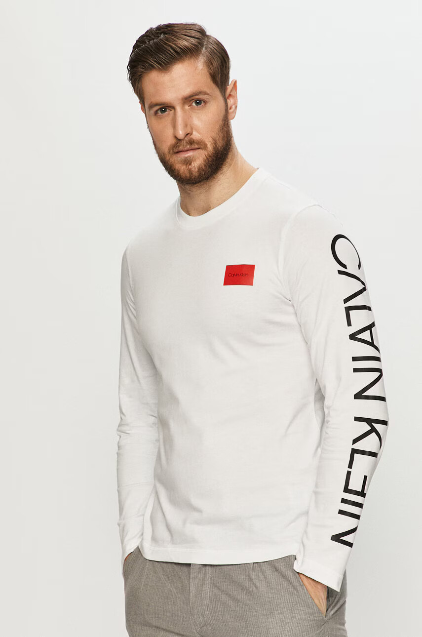 Calvin Klein Блуза с дълги ръкави - Pepit.bg