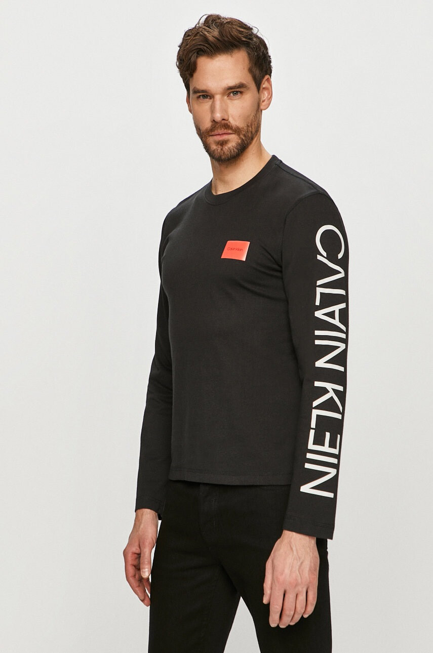 Calvin Klein Блуза с дълги ръкави - Pepit.bg