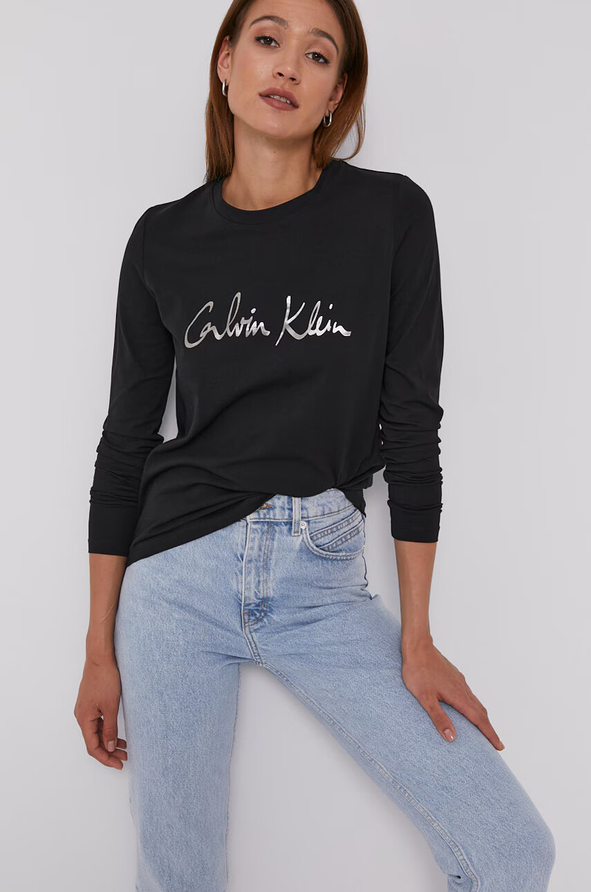 Calvin Klein Блуза с дълги ръкави - Pepit.bg