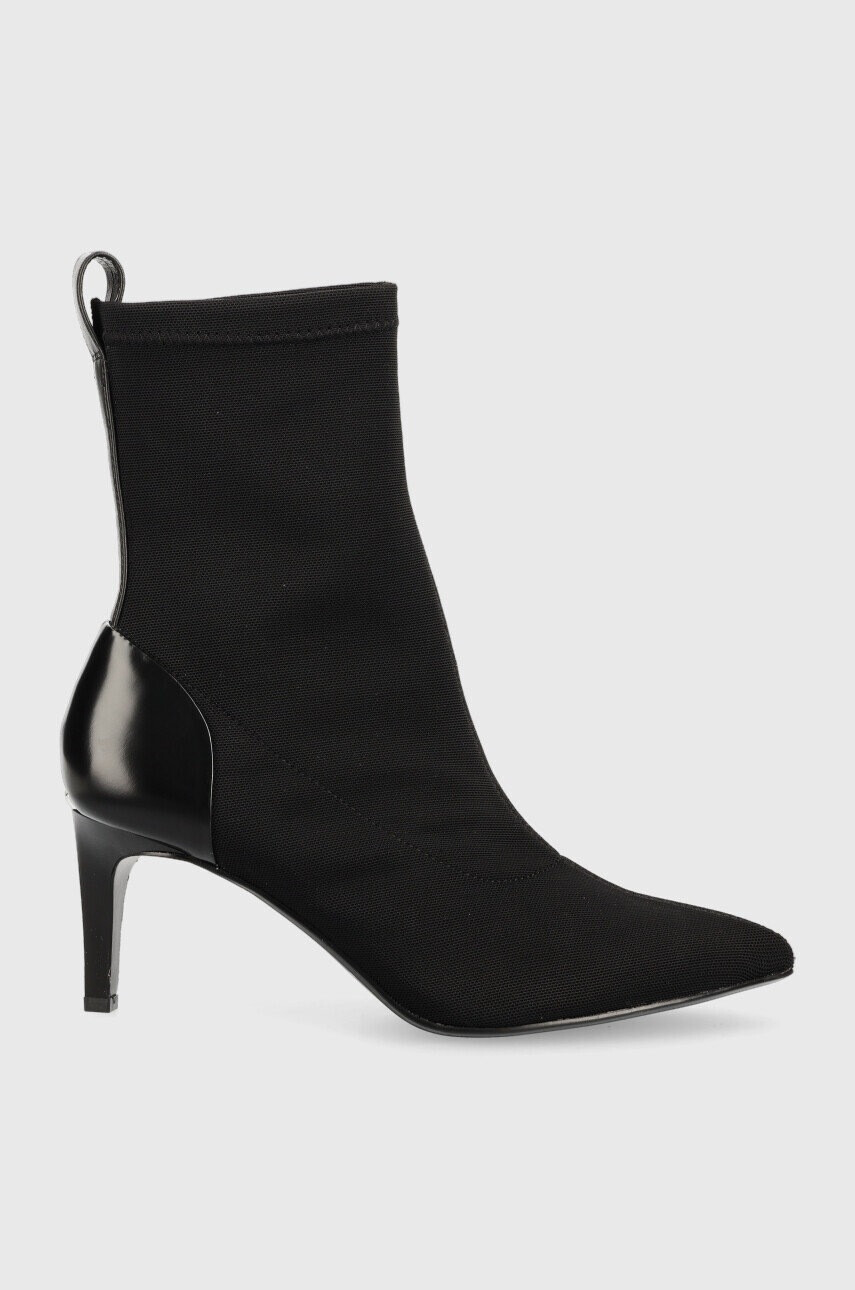 Calvin Klein Боти Sock Ankle Boot - Pepit.bg