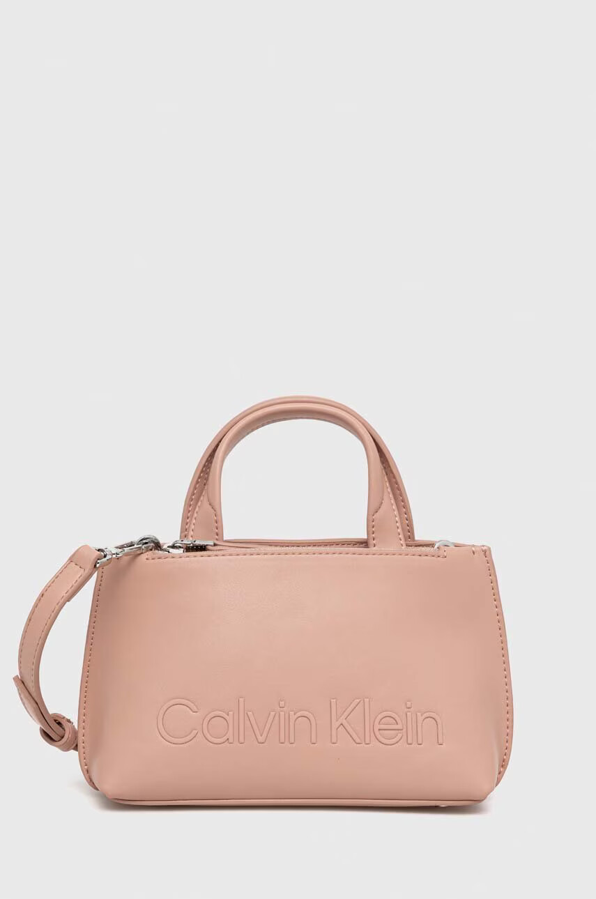 Calvin Klein Чанта в розово - Pepit.bg