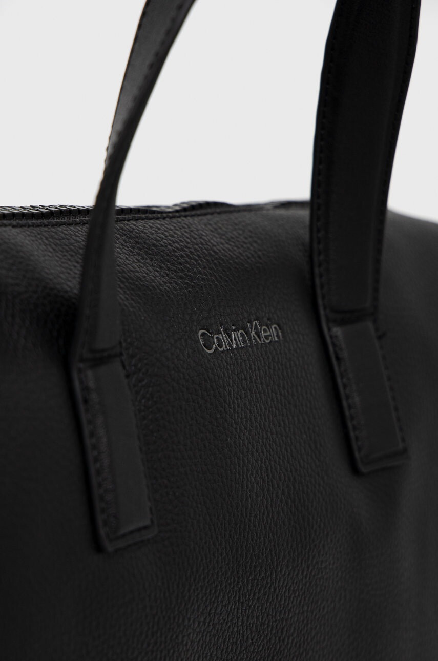 Calvin Klein Чанта за лаптоп в черно - Pepit.bg