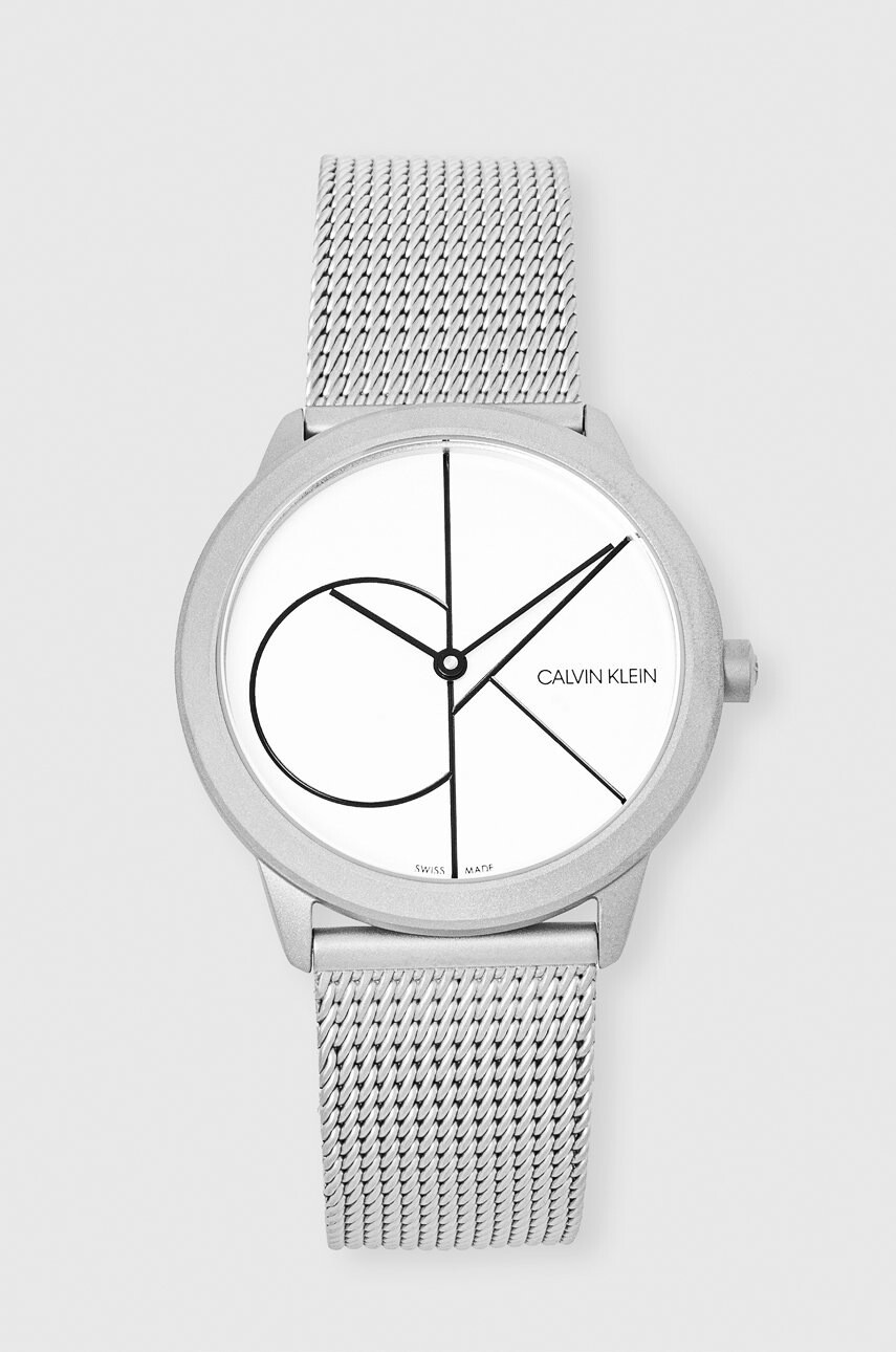 Calvin Klein Часовник дамски в сиво - Pepit.bg