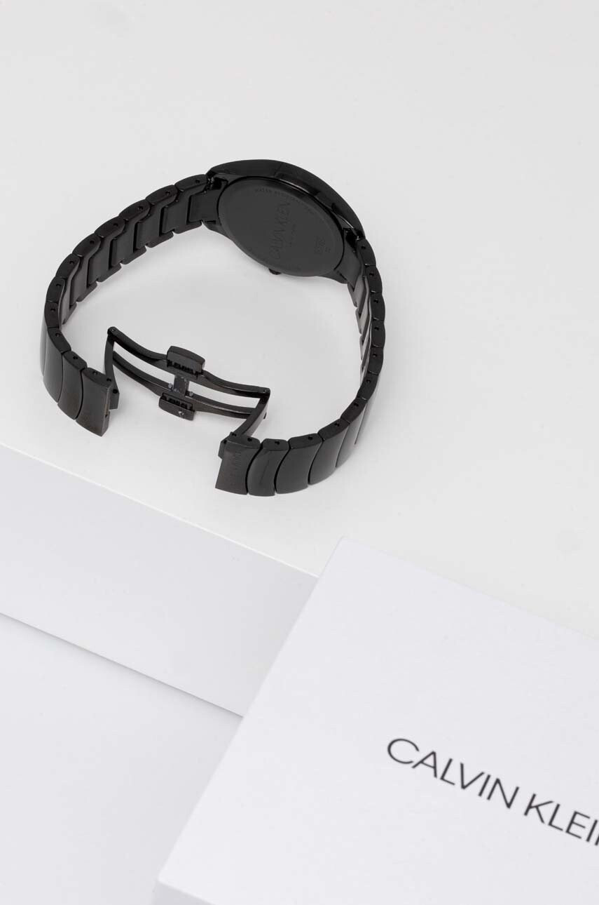 Calvin Klein Часовник дамски в черно - Pepit.bg