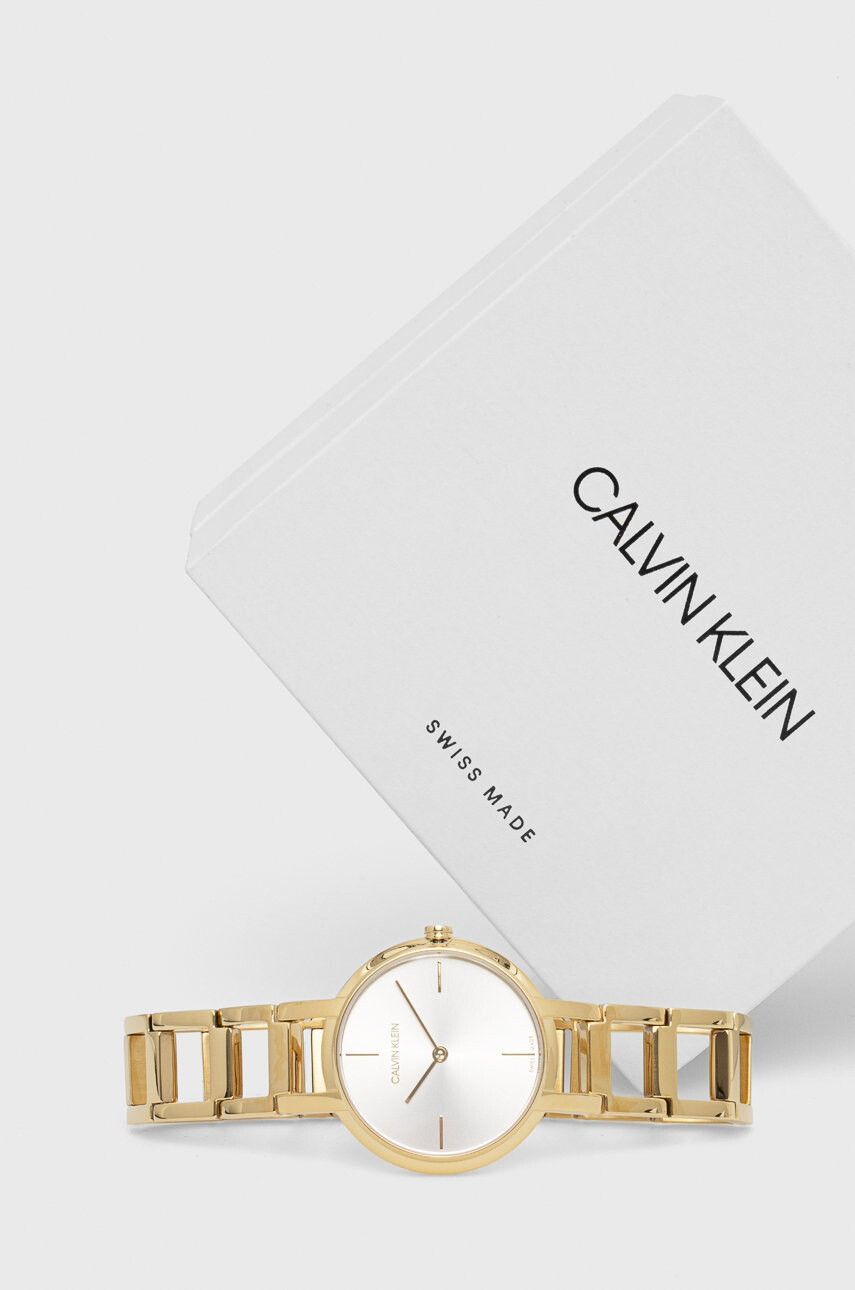Calvin Klein Часовник K8N23546 дамски в златисто - Pepit.bg