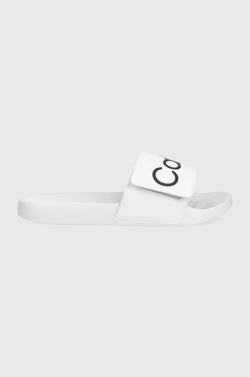 Calvin Klein Чехли в бяло - Pepit.bg