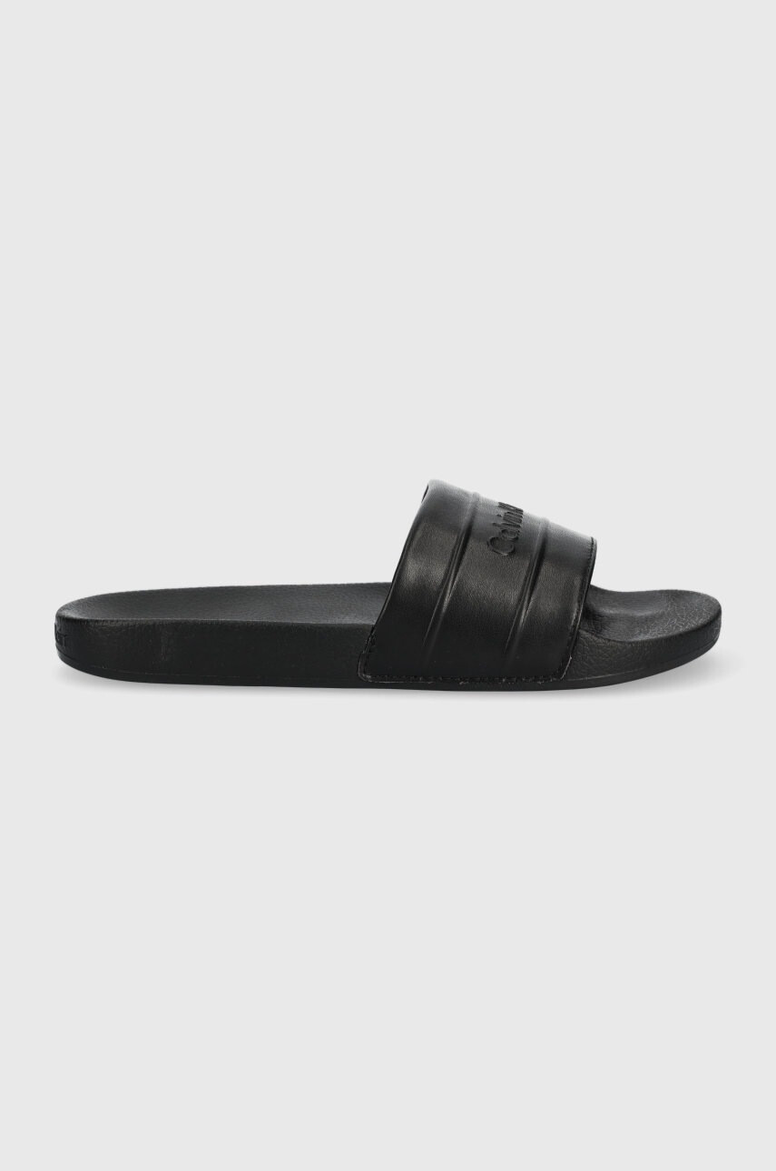 Calvin Klein Чехли Pool Slide в черно - Pepit.bg