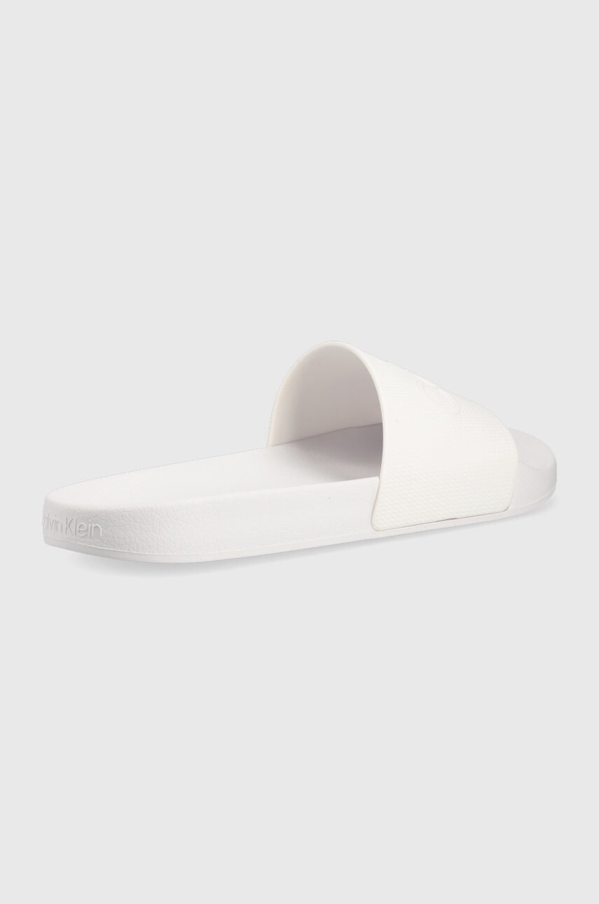 Calvin Klein Чехли Pool Slide в бяло - Pepit.bg