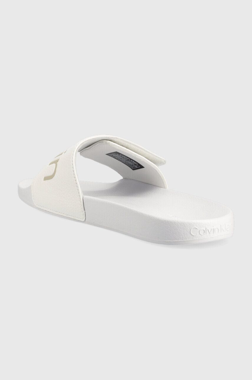 Calvin Klein Чехли ADJ POOL SLIDE PU в черно HM0HM00957 - Pepit.bg