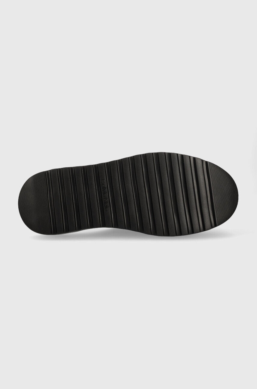 Calvin Klein Чехли HM0HM00872 MULE SLIPPER в черно - Pepit.bg