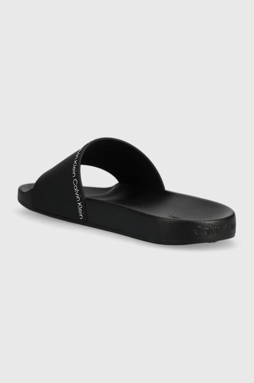 Calvin Klein Чехли POOL SLIDE RUBBER в черно HM0HM00981 - Pepit.bg