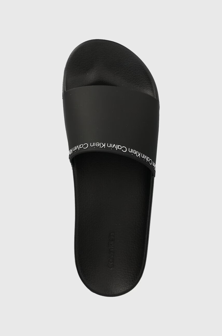 Calvin Klein Чехли POOL SLIDE RUBBER в черно HM0HM00981 - Pepit.bg
